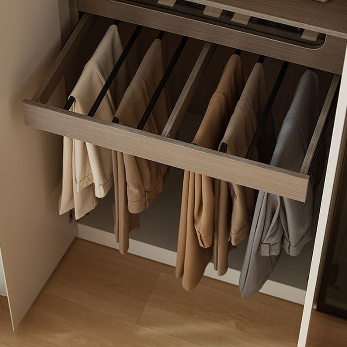 Cream Contemporary Wardrobe