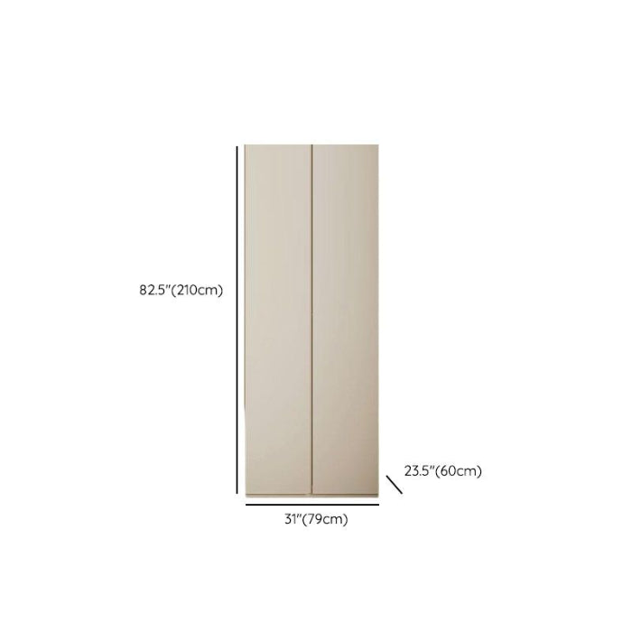 Cream Contemporary Wardrobe