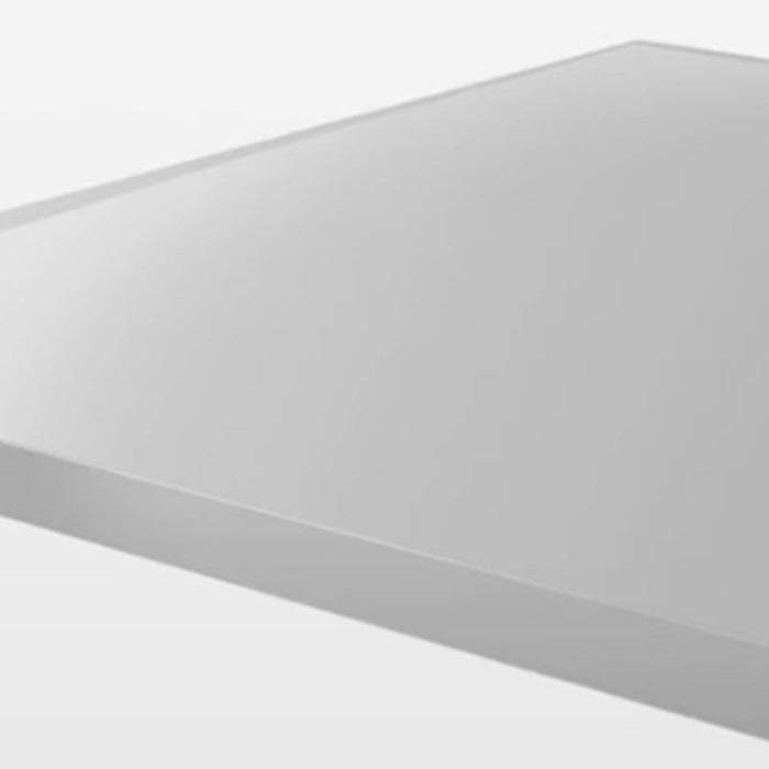 White Modern Lumber TV Stand