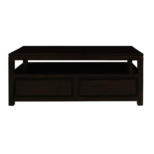 homecho-Amsterdam Mahogany Timber 4 Drawer Coffee Table-uae
