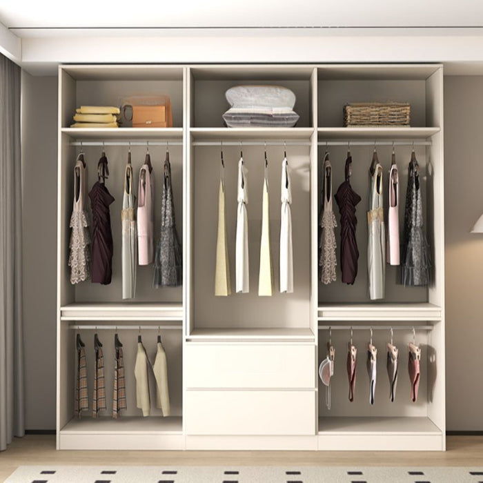Chalk Dual Shelf Wardrobe