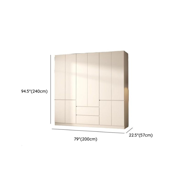 Chalk Dual Shelf Wardrobe