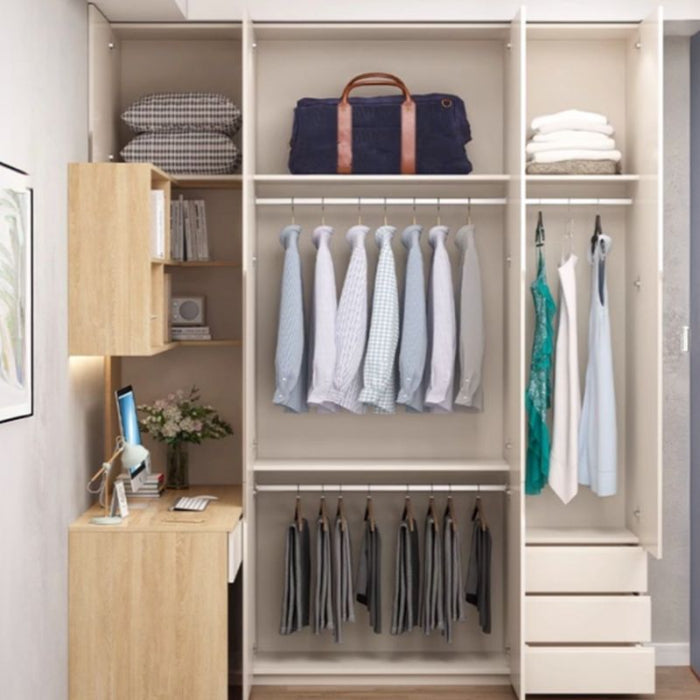 Chalk Full Feature Wardrobe