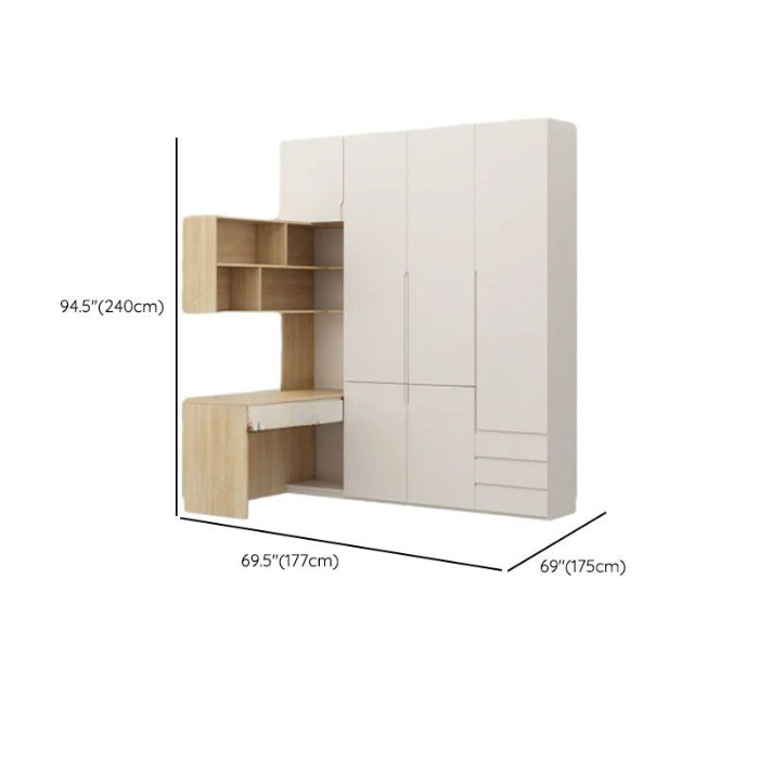 Chalk Full Feature Wardrobe