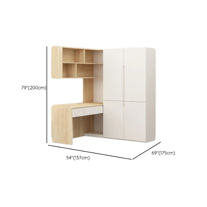 Chalk Full Feature Wardrobe