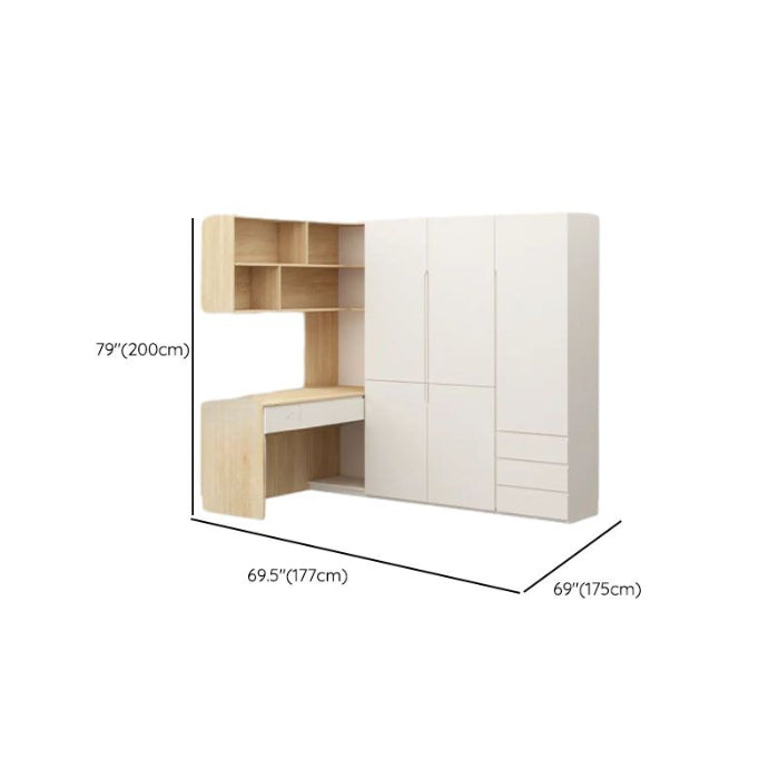 Chalk Full Feature Wardrobe