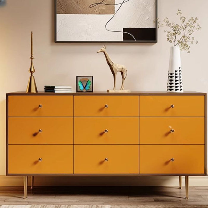 Citrus Simple Wood Dresser