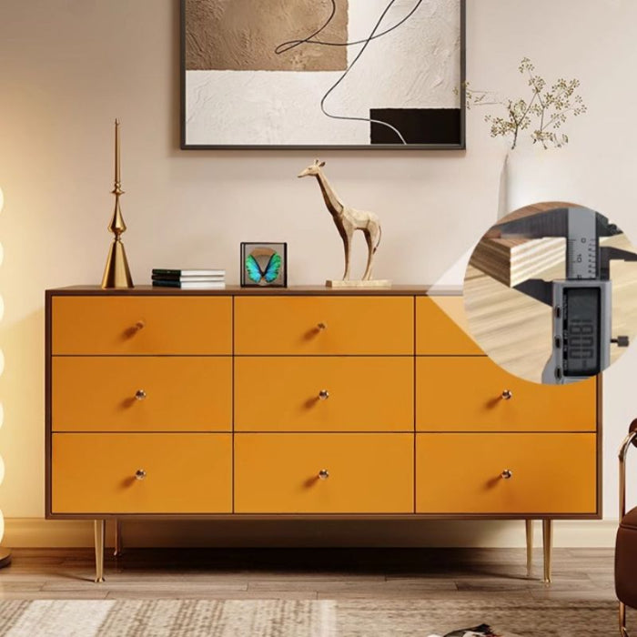 Citrus Simple Wood Dresser
