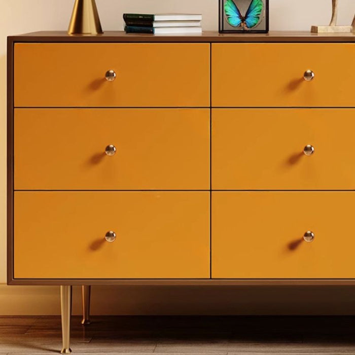 Citrus Simple Wood Dresser