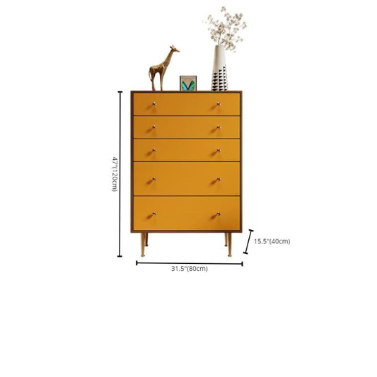 Citrus Simple Wood Dresser