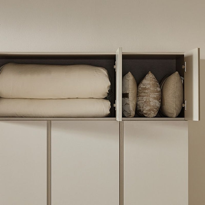 Cream Contemporary Wardrobe
