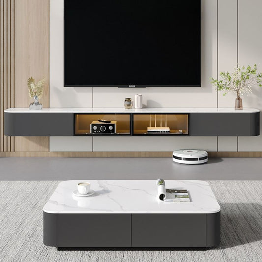 Elegant Stone TV Stand