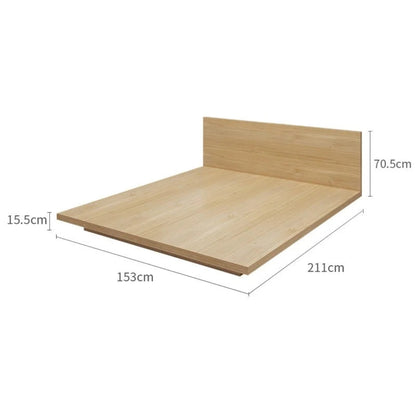 homecho-Fuji Wooden Bed-uae