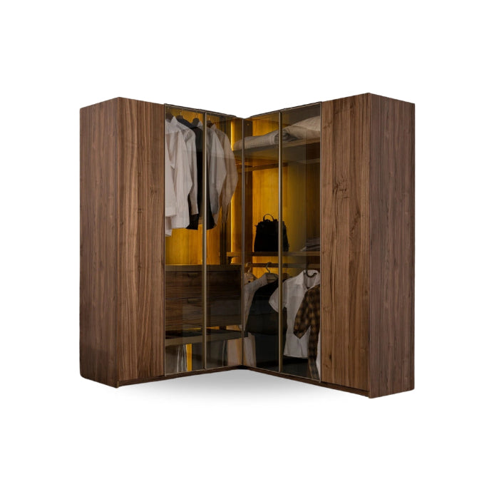 HOMECHO-Hawai Corner Closet Wardrobe-UAE