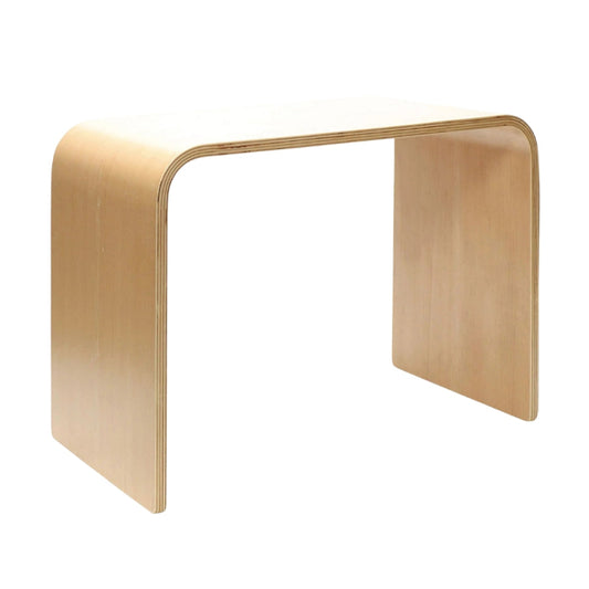 homecho-Konfurb Link Wooden C-shape Side Table-uae