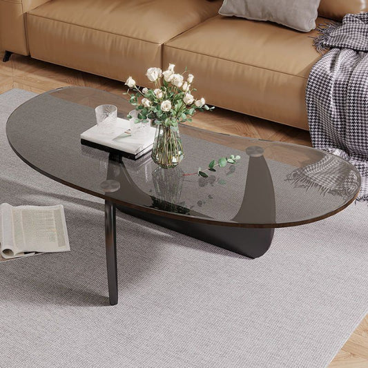 Mission Glass Side Table