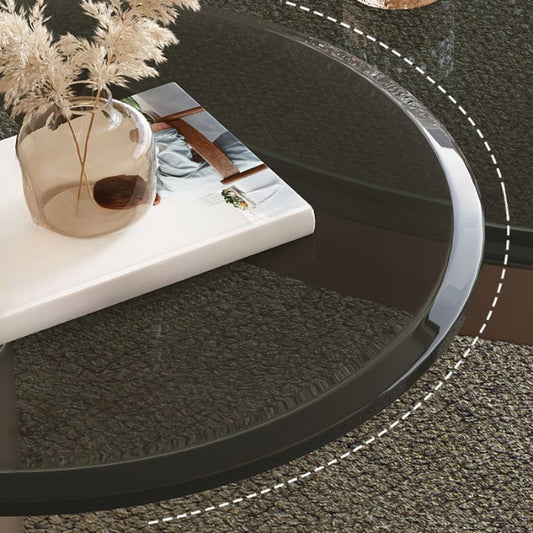 Modern Glass Tripod Table