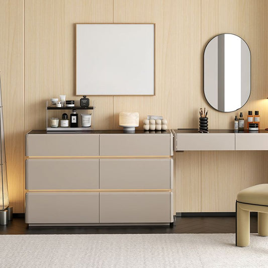 Simple Glass Double Dresser